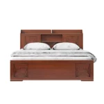 Specifications Color : Antique Size : Double Material : Wooden Dimension : L x W x H= 2175 x 1600 x 900 Type : Standard