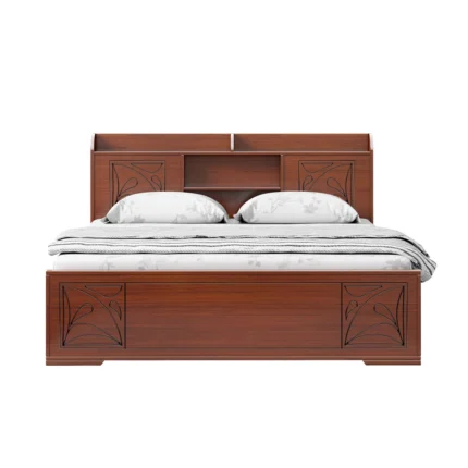 Specifications Color : Antique Size : Double Material : Wooden Dimension : L x W x H= 2175 x 1600 x 900 Type : Standard