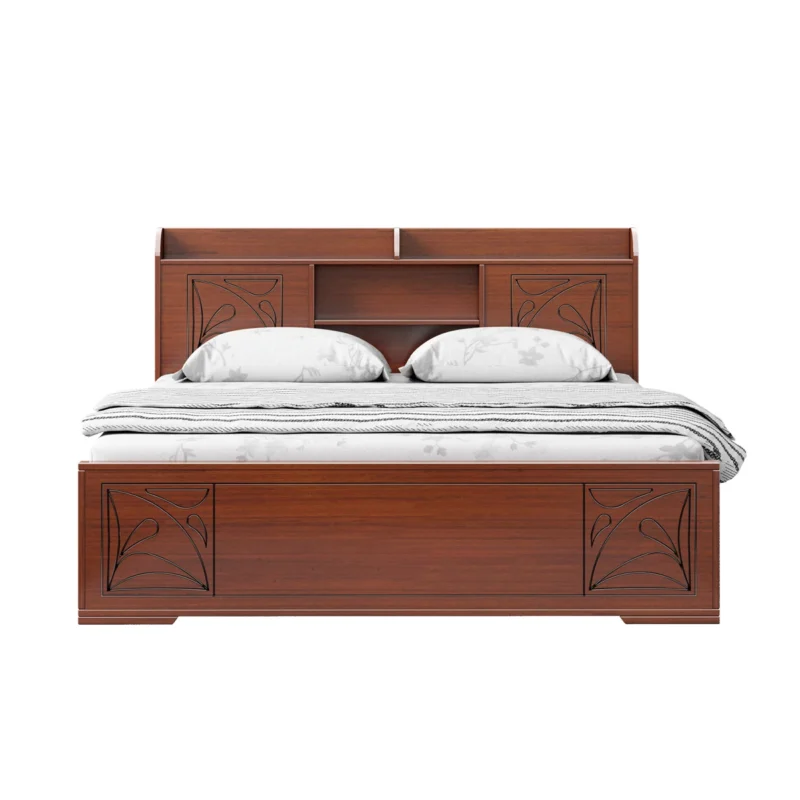 Specifications Color : Antique Size : Double Material : Wooden Dimension : L x W x H= 2175 x 1600 x 900 Type : Standard