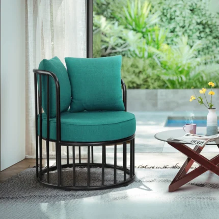 Specifications Color : As-Picture Material : Metal Seating Capacity : 1 Dimension : L x W x H= 650 x 650 x 820 MM